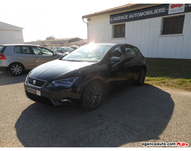 Achat voiture occasion, Auto occasion pas cher | Agence Auto Seat Leon 1l2 110cv connect Violet Année 2016 Manuelle Essence